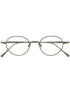 классические круглые солнцезащитные очки Matsuda