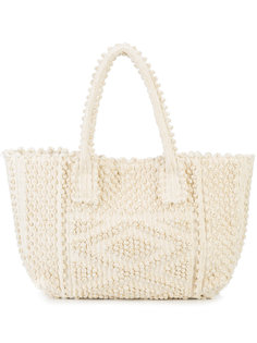 сумка-тоут с вышивкой Antonello Tedde