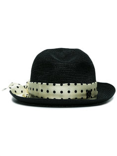 Joseph polka dot straw hat Maison Michel