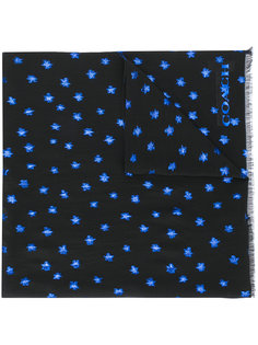 star embroidered scarf Coach