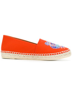 эспадрильи с вышивкой Kenzo