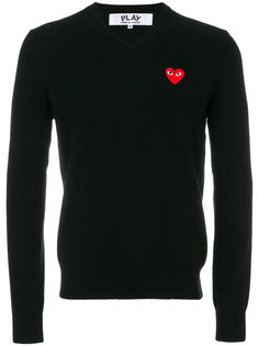 свитер с сердцем Comme Des Garçons Play