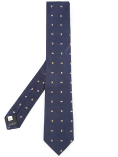галстук с вышивкой Kent &amp; Curwen