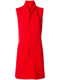 платье с драпированным воротником Stella McCartney