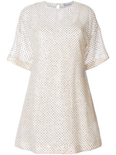 мини платье с блестящей отделкой Red Valentino