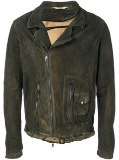 crinkled biker jacket Giorgio Brato