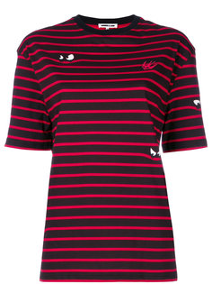 striped patch T-shirt McQ Alexander McQueen