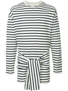 front knot striped T-shirt JW Anderson