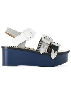 buckled platform sandals Toga Pulla