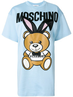 оверсайз-футболка Playboy Moschino