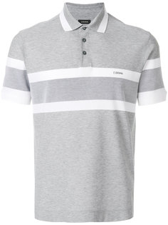 striped logo polo shirt Z Zegna