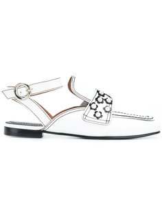 embellished loafers Nicole Saldaña