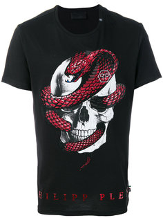 футболка Strass Snake Philipp Plein