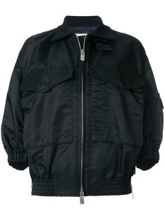 oversized bomber jacket Sacai