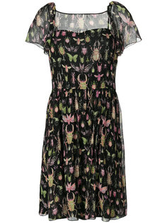 платье с принтом  Red Valentino