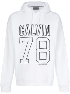толстовка с вышитым логотипом  Calvin Klein Jeans