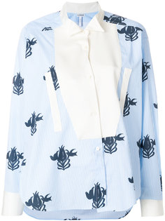 блузка с цветочным принтом  Loewe