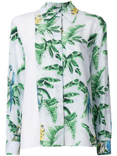 рубашка с растительным принтом Stella McCartney