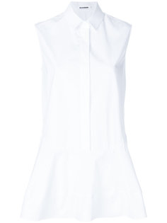 блузка с длинными рукавами  Jil Sander