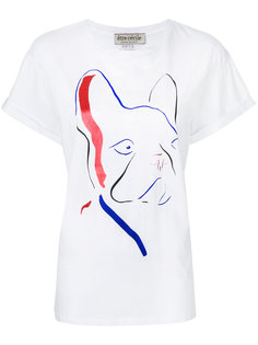 футболка с принтом собаки Être Cécile