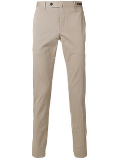 брюки-чинос со складками Pt01