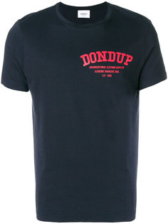 футболка с принтом логотипа Dondup