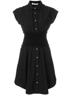 расклешенное платье-рубашка  T By Alexander Wang