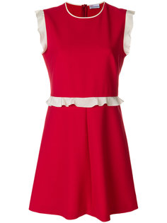 мини-платье с рюшами Red Valentino