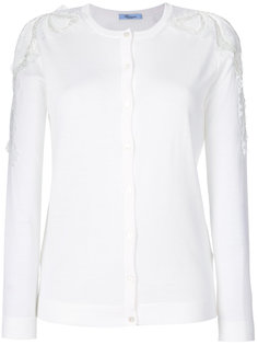 кардиган с кружевными панелями Blumarine