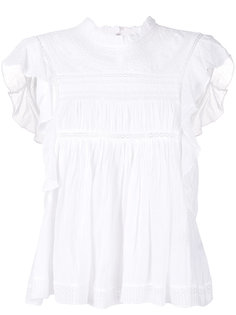 crochet ruffle blouse Isabel Marant Étoile