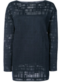 mesh effect blouse Akris