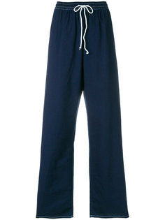 широкие спортивные брюки Mm6 Maison Margiela
