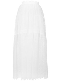 длинная кружевная юбка Ermanno Scervino