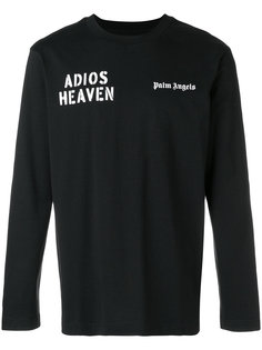 футболка с длинными рукавами Adios Heaven Palm Angels