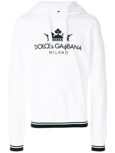 толстовка с принтом-логотипом  Dolce &amp; Gabbana