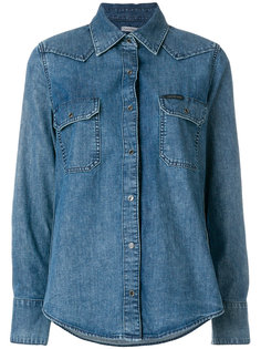 джинсовая рубашка  Calvin Klein