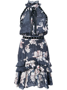 платье с цветочным принтом Just Cavalli