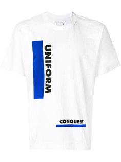 футболка Uniform Conquest Sacai