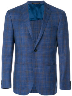 пиджак в клетку Corneliani