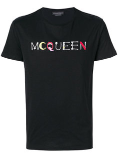 футболка с принтом McQueen Alexander McQueen