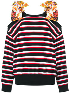 свитер с завязками на плечах MSGM