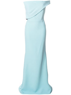 приталенное платье на одно плечо  Roland Mouret