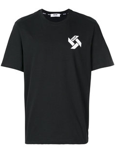 футболка с логотипом MSGM