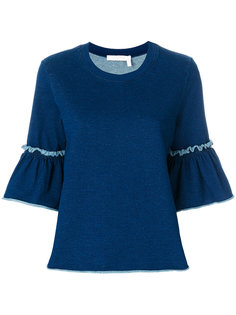 футболка с расклешенными рукавами See By Chloé