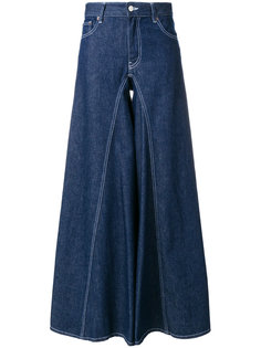 широкие брюки Mm6 Maison Margiela