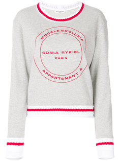 logo print sweatshirt Sonia Rykiel