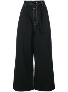 укороченные брюки клеш  Mm6 Maison Margiela