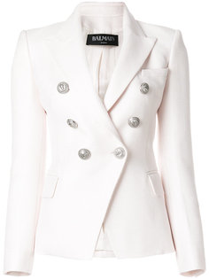 double-breasted fitted blazer Balmain