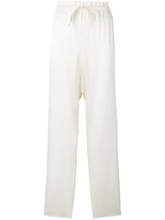 drawstring straight leg trousers The Row
