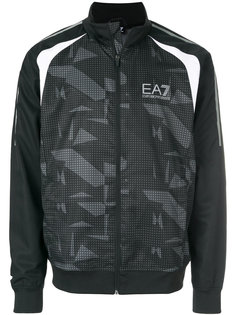 толстовка с камуфляжным принтом  Ea7 Emporio Armani